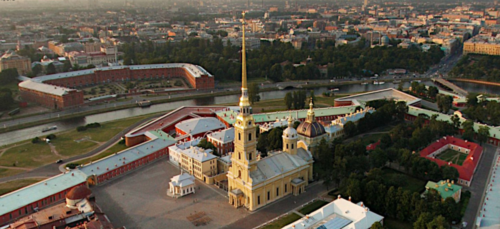 Петербург с высоты птичьего полёта