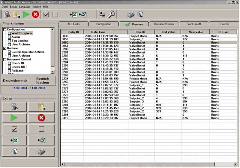 WinCC/Audit